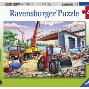 Construction & Cars 2 x 24 Piece Puzzle - Ravensburger