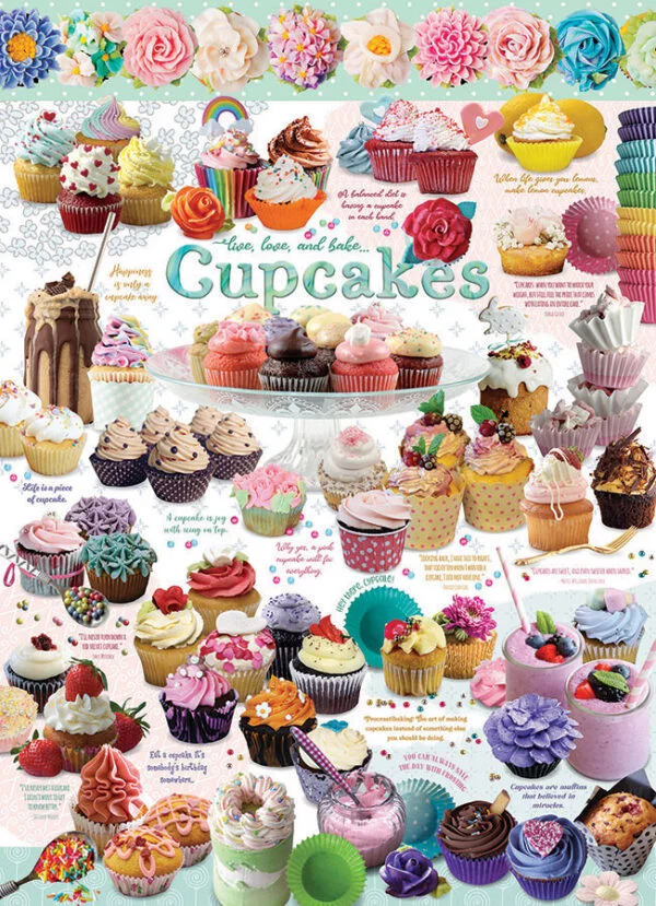 Cupcake Time 1000 Piece Puzzle - Cobble Hill
