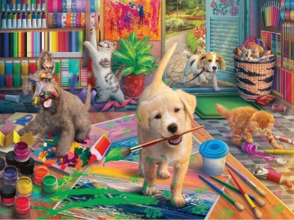 Cute Crafters 750 Large Piece Puzzle - Ravensburger