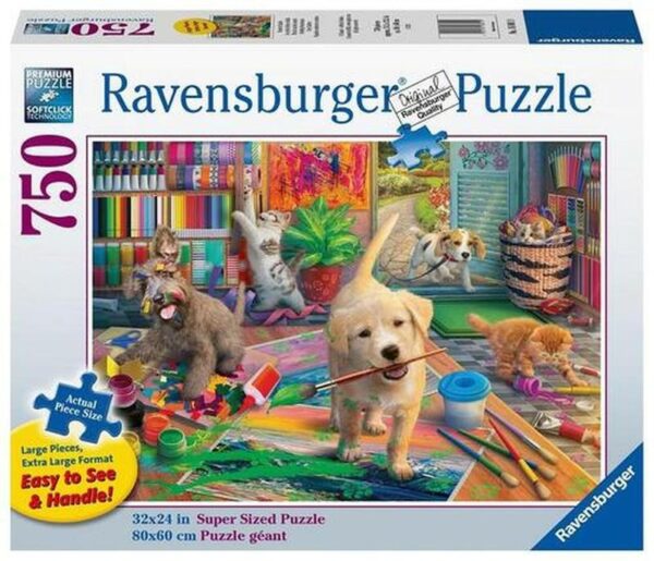 Cute Crafters 750 Large Piece Puzzle - Ravensburger