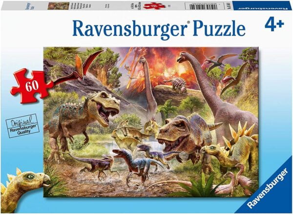 Dinosaur Dash 60 Piece Puzzle - Ravensburger