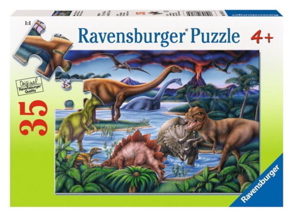 Dinosaur Playground 35 Piece Puzzle - Ravensburger