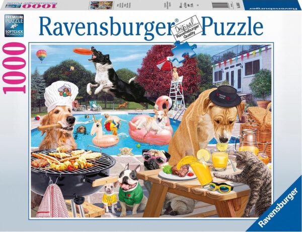 Dog Days of Summer 1000 Piece Puzzle Ravensburger