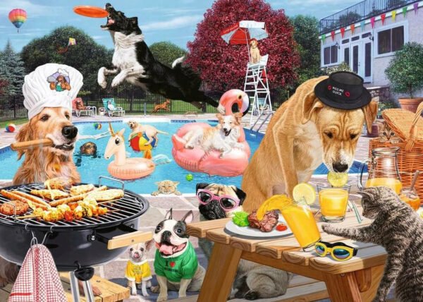 Dog Days of Summer 1000 Piece Puzzle - Ravensburger