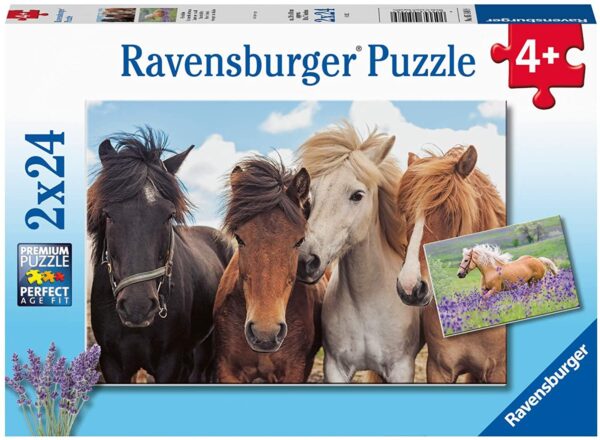 Horse Friends 2 x 24 Piece Puzzle - Ravensburger
