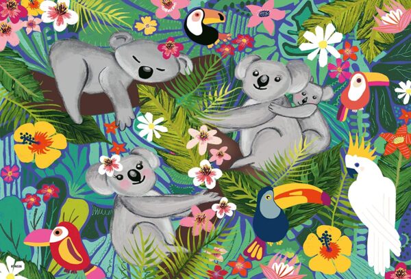 Koalas and Sloths 2 x 24 Piece Puzzle - Ravensburger