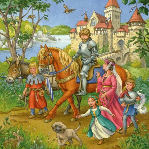 Life of the Knight 3 x 49 Piece Puzzle - Ravensburger