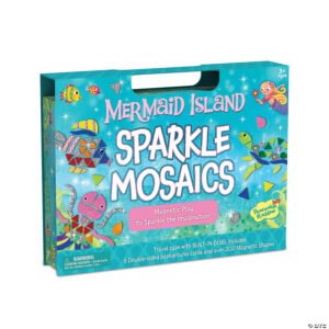 Mermaid Island Sparkle Mosaics - Peaceable Kingdom