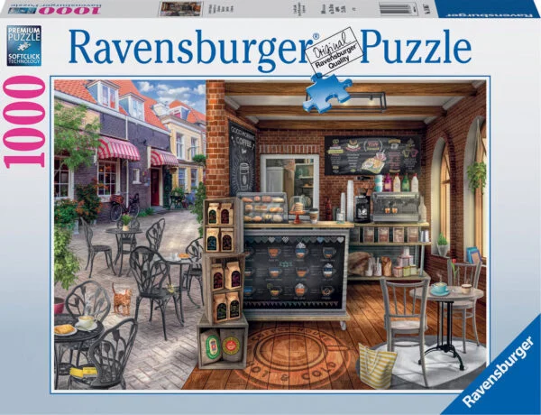 Quaint Cafe 1000 Piece Puzzle - Ravensburger