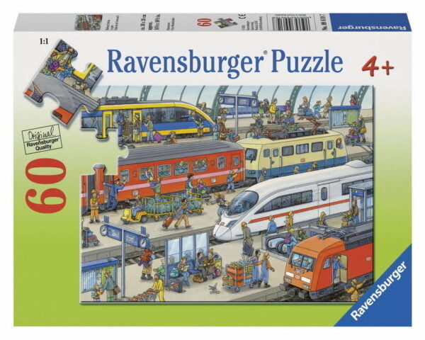 Railway Station 60 Piece Puzzle - Ravensburger