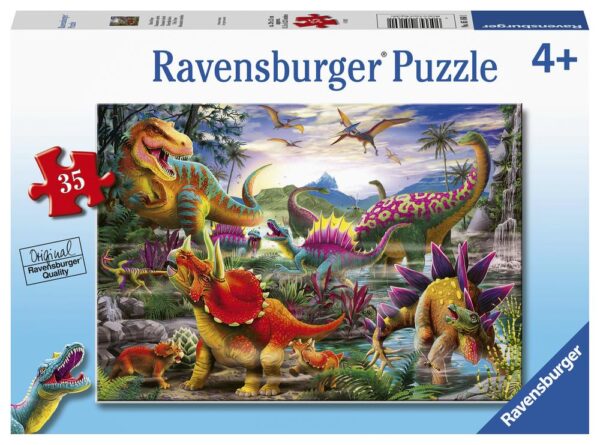 T-Rex Terror 35 Piece Puzzle - Ravensburger