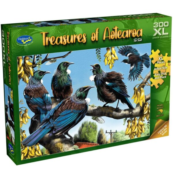 Treasures of Aotearoa - Tui Talk 300 XL Piece Puzzle - Holdson
