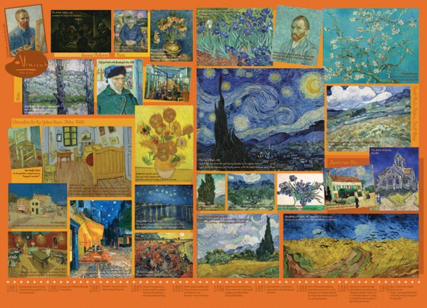 Van Gogh 1000 Piece Jigsaw Puzzle - Cobble Hill