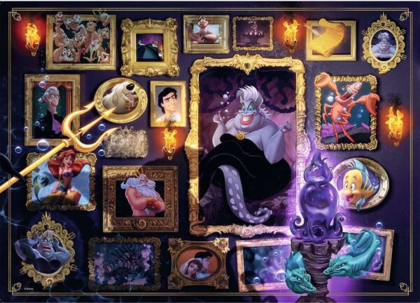 Villainous Ursula 1000 Piece Puzzle - Ravensburger