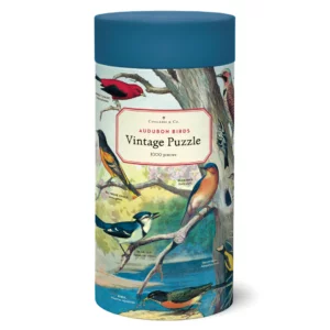 Vintage Puzzle - Audubon Birds 1000 Piece - Cavallini