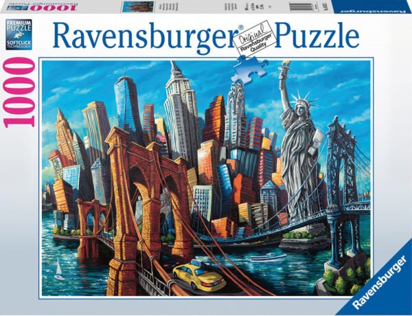 Welcome to New York 1000 Piece Puzzle - Ravensburger