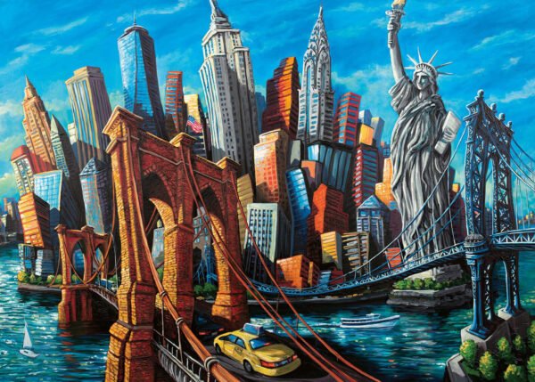 Welcome to New York 1000 Piece Puzzle - Ravensburger