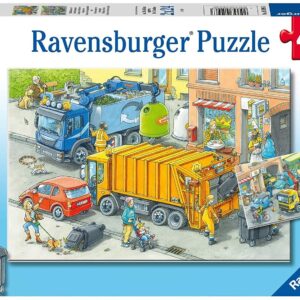 Working Trucks 2 x 24 Piece Puzzle - Ravensburger