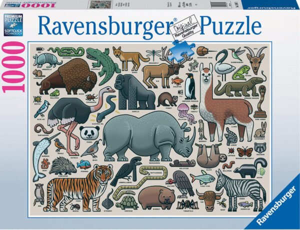 You Wild Animal 1000 Piece Puzzle - Ravensburger