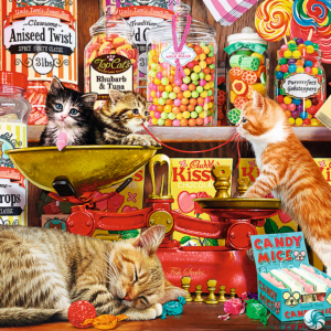 Cats Sweets 1000 Piece Puzzle - Trefl