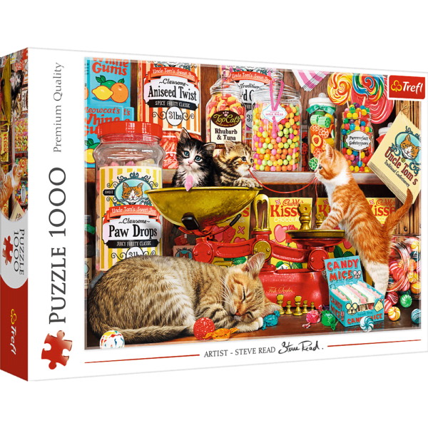 Cat's Sweets 1000 Piece Puzzle - Trefl