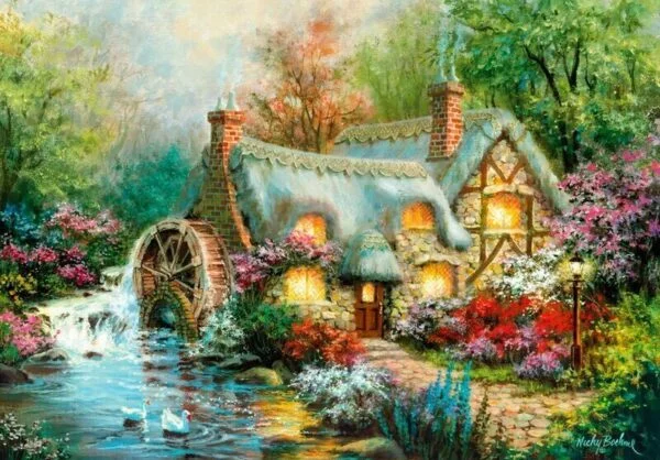 Country Retreat 1500 Piece Puzzle - Clementoni