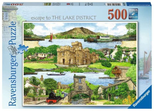 Escape to the Lake District 1000 Piece Puzzle - Ravensburger