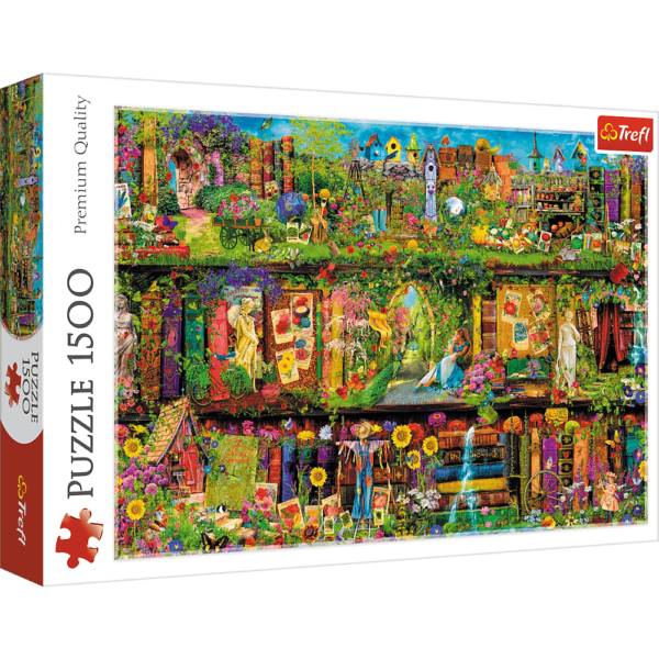 Fairy Bookcase 1500 Piece Puzzle - Trefl