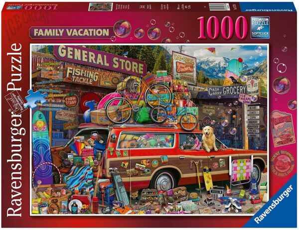 Family Vacation 1000 Piece Puzzle - Ravensburger
