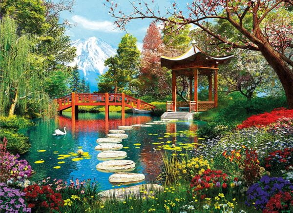 Fuji Garden 1000 Piece Puzzle - Clementoni