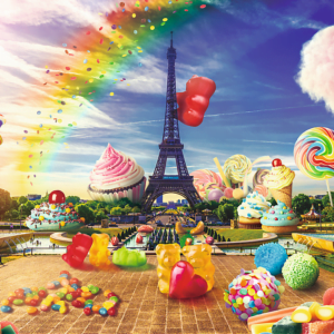 Funny Cities Sweet Paris 1000 Piece Puzzle - Trefl