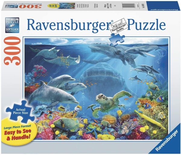 Ravensburger - Life Underwater 300 Large Piece Format Puzzle - Image 2
