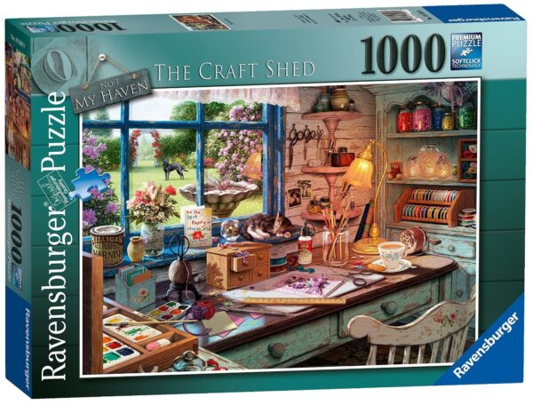 My Haven No 1 - the Craft Shed 1000 Piece Puzzle - Ravensburger