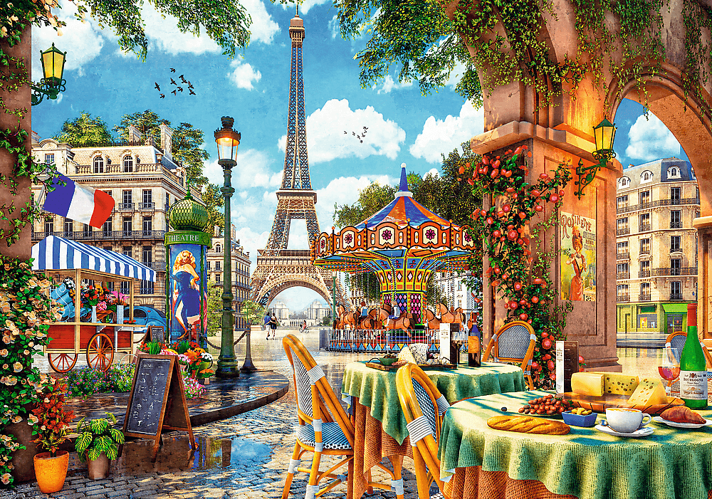 Trefl Parisian Morning 1000 Piece Jigsaw Puzzle (10622)