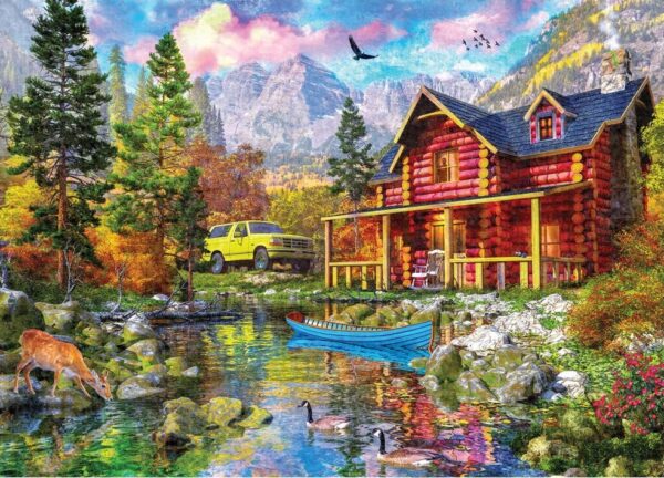 Picture Perfect 7 - Mountain Retreat 1000 Piece Puzzle - Holdson