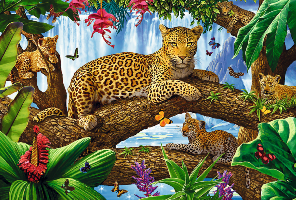 Resting Among The Trees 1500 Piece Puzzle - Trefl