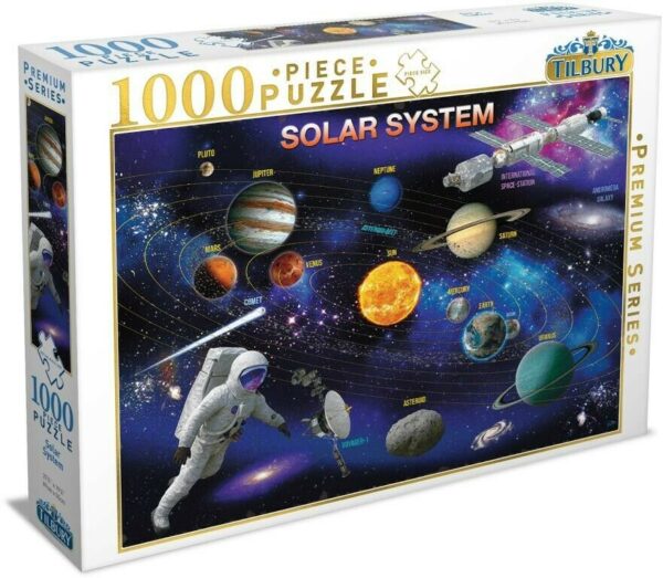 Solar System 1000 Piece Jigsaw Puzzle - Tilbury