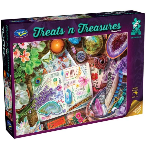 Treats N Treasures - Happy Vibes 1000 Piece Puzzle - Holdson