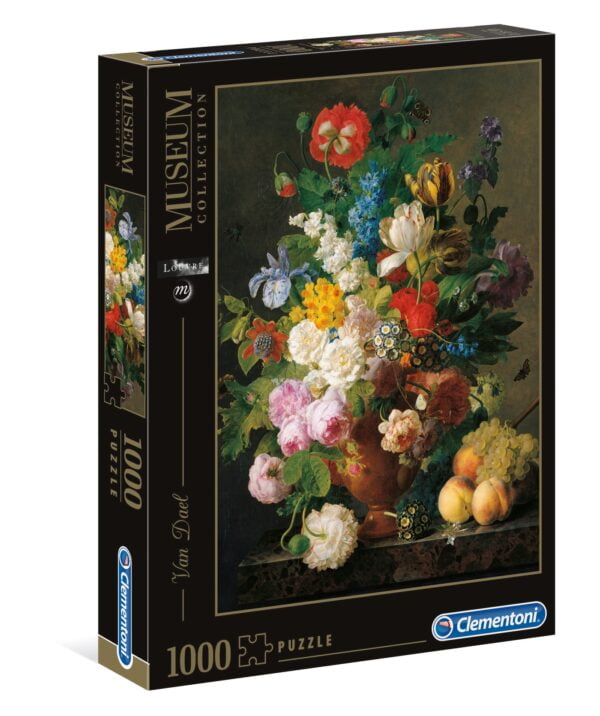 Van Dael Bowl of Flowers 1000 Piece Puzzle - Clementoni