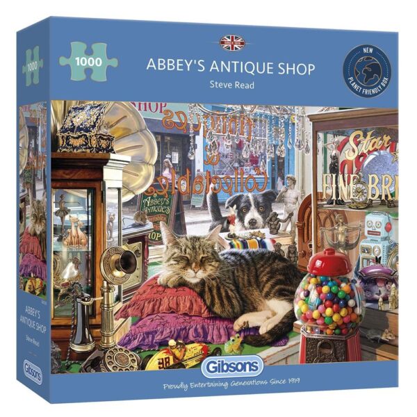 Abbeys Antique Shop 1000 Piece Puzzle - Gibsons