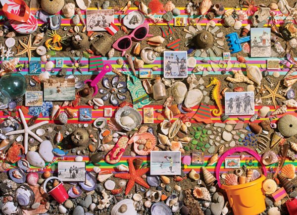 Beach Scene 1000 Piece Puzzle - Cobble Hill
