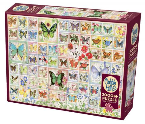 Butterflies & Blossoms 2000 Piece Puzzle