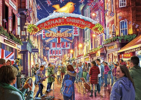Carnaby Street 500 Piece Puzzle - Gibsons