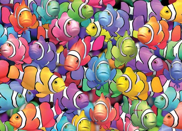 Double Trouble - Clownfish 500 Piece Puzzle - Cheatwell