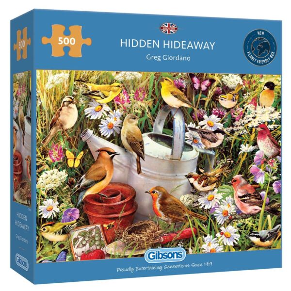 Hidden Hideaway 500 Piece Puzzle - Gibsons 1