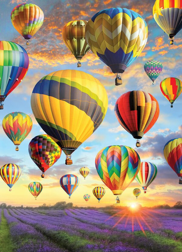 Hot Air Balloons 1000 Piece Puzzle - Cobble Hill