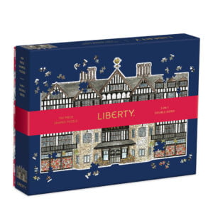 Liberty London Tudor 750 Piece 2-in-1 double sided Shaped Puzzle