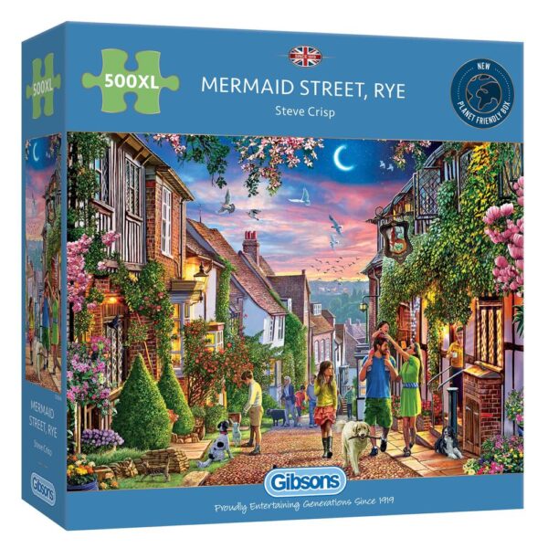 Mermaid Street, Rye 500 XL Piece Puzzle - Gibsons