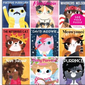 Mudpuppy - Music Cats Family 500 Piece Puzzle