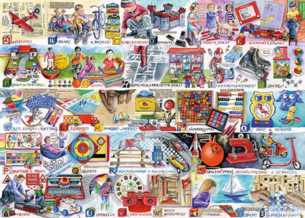 Space Hoppers & Scooters 1000 piece Puzzle - Gibsons